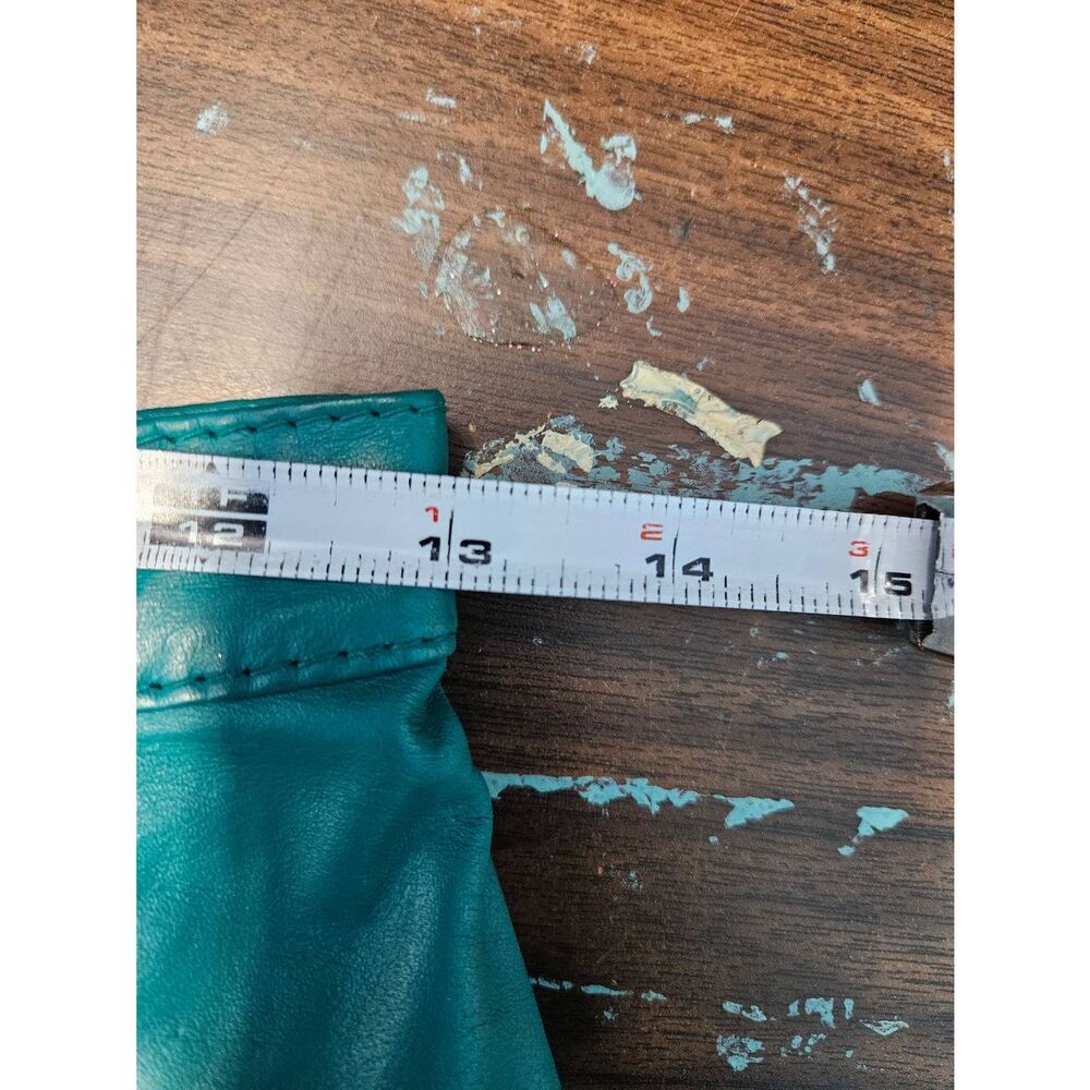 Comint Green Leathef Pencil Skirt Womens Size XS NEW WITH TAGS - Picture 9 of 10